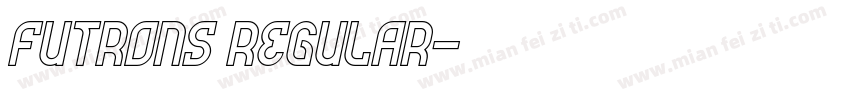 Futrons Regular字体转换